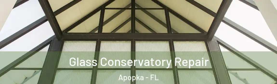  Glass Conservatory Repair Apopka - FL