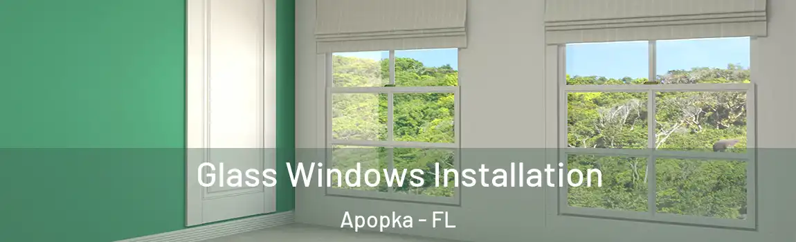 Glass Windows Installation Apopka - FL
